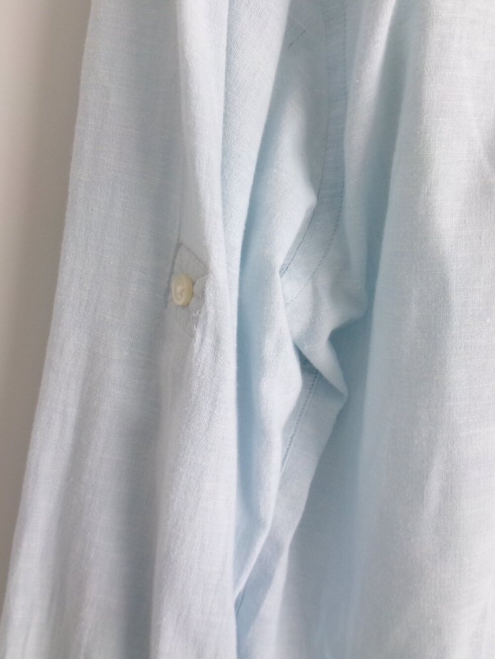 BANANA REPUBLIC MEN'S LINEN SHIRT Sz-M - Picture 6 of 7